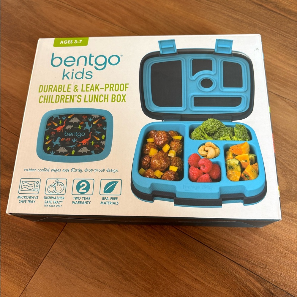 bentgo Kids Blue Lunch Box